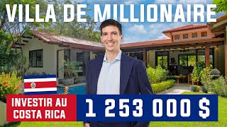 Ma VILLA de MILLIONNAIRE  Investissement Immobilier au Costa Rica [upl. by Ohs588]