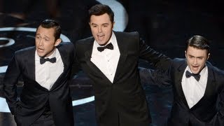 Seth MacFarlane Opening Oscars Monologue 2013 Highlights [upl. by Fortna]