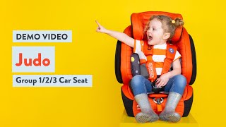 Cosatto Judo Group 123 ISOFIX Car Seat Demo Video [upl. by Ahsatsana759]