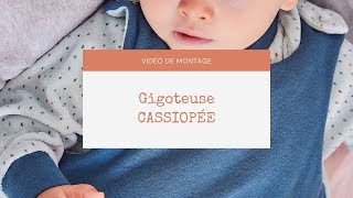 TUTORIEL Coudre une gigoteuse  turbulette Cassiopée  Les vestiaires dikatee quotBonne nuitquot [upl. by Ursula109]