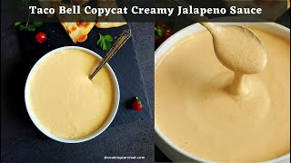 Creamy jalapeno sauce recipe [upl. by Buxton]