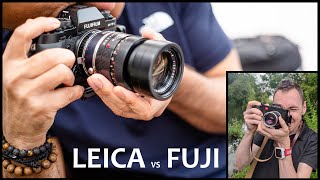 🔴 LEICA VS FujiFilm  First Impressions Leica Workshop London [upl. by Hoskinson390]