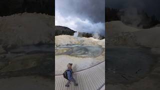 Lassen Bumpass Hell Geyser amp Boardwalk [upl. by Arayc]