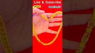 40 Gram Gold Chain design  heavy weight Chain gold chain shortfeed shorts jewellery24 [upl. by Reneta]