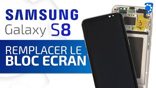 Comment remplacer lécran complet du Samsung Galaxy S8  Tutoriel BricoPhone [upl. by Nodlehs314]