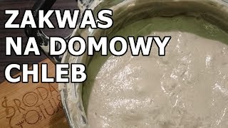 Zakwas na domowy chleb ze schematem działania [upl. by Shana714]