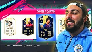 FIFA 19  DRAFT AVEC LES JOUEURS LES PLUS FORTS DU JEU [upl. by Accisej372]