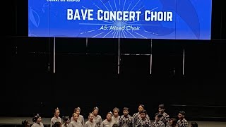 INTERNATIONAL CHORAL EISTEDDFOD 2024  BAVE CONCERT CHOIR part 2 mcemalaysiachoraleisteddfod [upl. by Doggett]