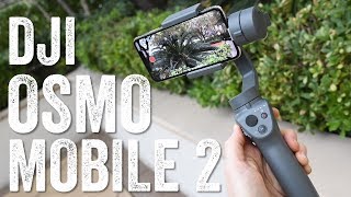 DJI OSMO MOBILE 2 Handson Details [upl. by Assenab]