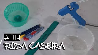 Como fazer uma Roda Caseira para seu hamster TUTORIAL DIY [upl. by Presley]