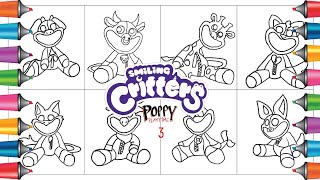 SMILING CRITTERS DRAW WITH LYLY poppyplaytimechapter3 coloringpages smilingcritters [upl. by Enyrehtak]