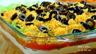 Fiesta Layered Taco Dip [upl. by Atiluj503]