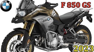 New 2023 BMW F850GS Adventure Touring Motorcycles Features Specs and Price MSRP [upl. by Ackerley607]