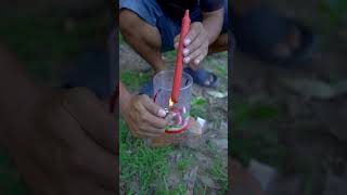 Bushcraft Skills Very Simple and Very Useful In Forest survival camping outdoor bushcraft fores [upl. by Mathia]