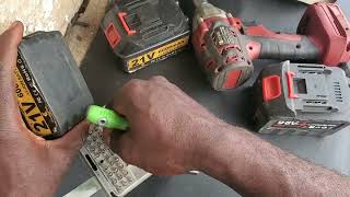 Impact Wrench Battery Not Charging Troubleshooting [upl. by Spillihp]