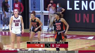 LenoirRhyne Womens Basketball vs Tusculum  12182021 [upl. by Lytsyrk]