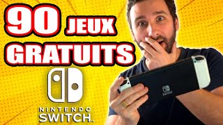 90 JEUX GRATUITS NINTENDO SWITCH 🔥 [upl. by Ellevart]