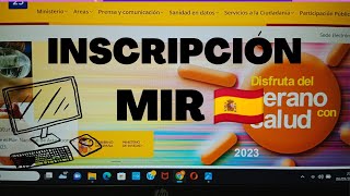 😱INSCRIPCIÓN MIR 2024📑mir inscripciones [upl. by Oenire929]