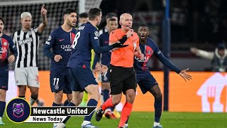 UEFA angry and disappointed at Newcastle penalty decision as Alan Shearer doubles down  nufc [upl. by Ahsenet]