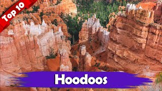 Top 10 Amazing Hoodoos Around the World [upl. by Lekym]