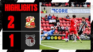 HIGHLIGHTS  Swindon Town 21 Grimsby Town  Sky Bet League Two  Saturday 30th September 2023 [upl. by Rolecnahc]