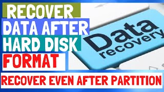 Recover data after formatting harddisk [upl. by Aisac]