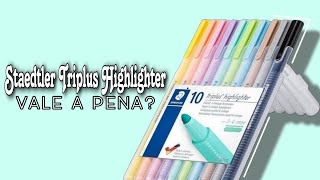 Staedtler Triplus Highlighter  O marcatexto 3 em 1  vale a pena [upl. by Bellamy]