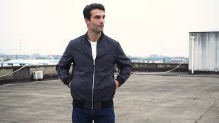 MAGCOMSEN Mens Bomber Jacket Lightweight [upl. by Einehpets]