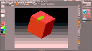 Painting on a texture in Zbrush [upl. by Agnes871]