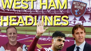 West Ham Daily News and Headlines WHUFC [upl. by Zednanreh692]