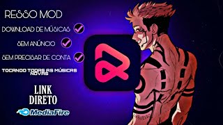 RESSO MOD APK 2022 LINK DIRETO MEUS LINDOS [upl. by Zorah]