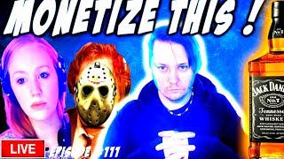 Monetize This  111  Friday The 13th Game  TRUMP is a Bully [upl. by Alek763]