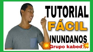 INUNDANOS  grupo kabed  tutorial FÁCIL  Guitarra eléctrica😁💯🔥 [upl. by Rocky]