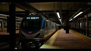 AMTRAK  Chicago  New York Penn Station  TSW4  NIGHT RIDE [upl. by Fowler499]