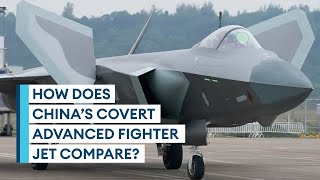 J20 Comparing Chinas secretive fighter jet to the F22 amp F35 [upl. by Wernick]