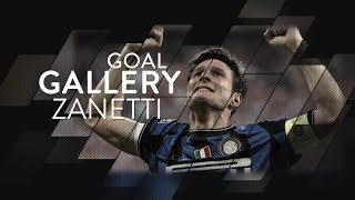 JAVIER ZANETTI  All of his 21 Inter goals 🇦🇷🖤💙 [upl. by Trammel576]