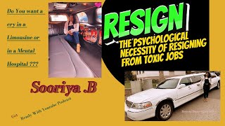 The Psychological Benefits of Leaving a Toxic Job [upl. by Teague773]