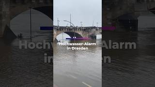 HOCHWASSERALARM in Dresden [upl. by Ogawa]