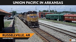 Russellville Arkansas USA  North  Virtual Railfan LIVE [upl. by Eiramlirpa574]