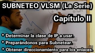 SUBNETEO VLSM Capítulo II Preparándonos para Subnetear Pasos Previos Enlaces [upl. by Assille931]