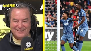 Jeff Stelling DEFENDS Ollie Watkins Controversial Celebration Aimed At Brentford Supporter 🔥⚽ [upl. by Enihpesoj207]