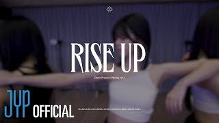 NiziU 「RISE UP」 Dance Practice Moving ver [upl. by Livingstone]