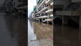 Basements of housing societie in Peer Muchalla Zirakpur were flooded after Panchkula released water [upl. by Petunia833]