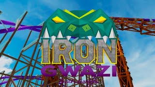 Iron Gwazi recreation  Busch Gardens Tampa  Theme Park Tycoon 2 [upl. by Abrahamsen565]