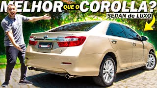 O SUPER LUXUOSO SEDAN que BRASILEIRO NAO DÁ O VALOR MERECIDO Toyota Camry V6 [upl. by Stephanie776]