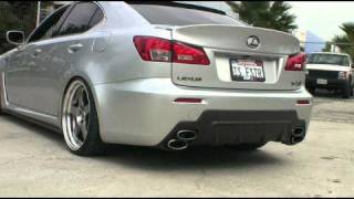 Lexus ISF Exhaust2mp4 [upl. by Valry]