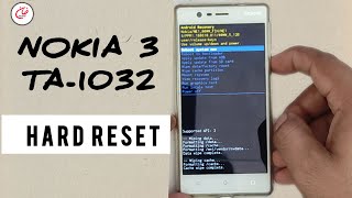 Nokia 3 ta1032ta1011ta1035 Hard Reset  How to remove forget pattern UNLOCK  factory reset [upl. by Carilyn]