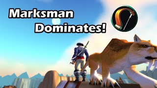 Marksman Hunter 30 World PvP  WoW Classic Era Low Level PvP [upl. by Kimbell370]