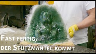 Formenbau 4 Der Stützmantel  Polyesterharz  Epoxy  Steinfiguren OriginalPaul [upl. by Nuahsal]