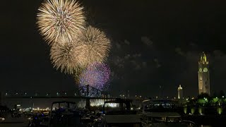 International des Feux LotoQuébec｜The Montreal Fireworks Festival 🇯🇵 [upl. by Almita]